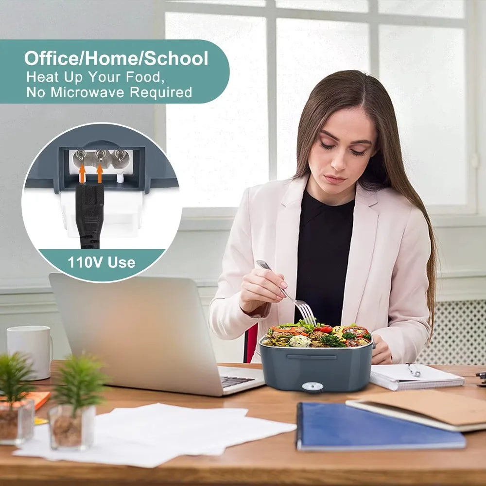 Portable Heated Lunch Box